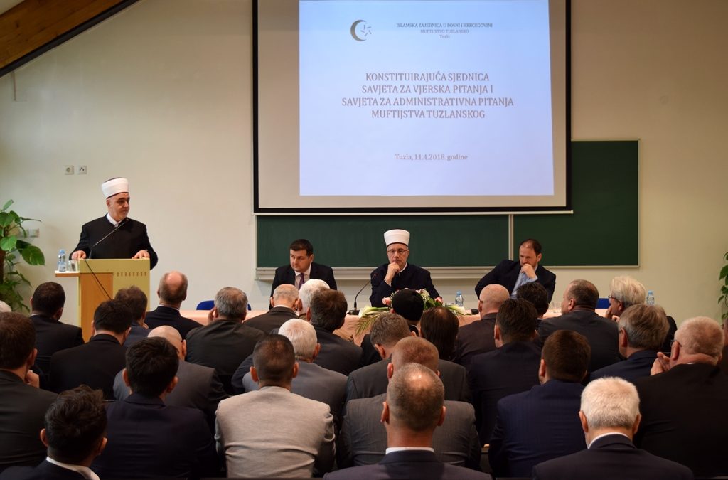 Održana konstituirajuća sjednica savjeta Muftijstva tuzlanskog