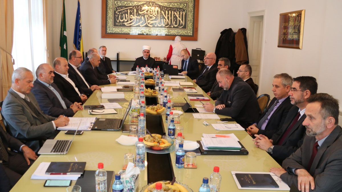 Održana sjednica Vijeća muftija Islamske zajednice u Bosni i Hercegovini
