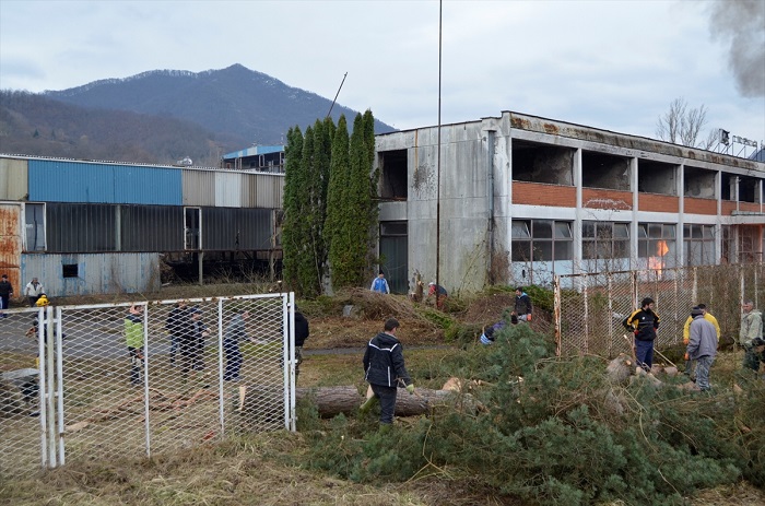 Akcija čišćenja bivše fabrike Feros