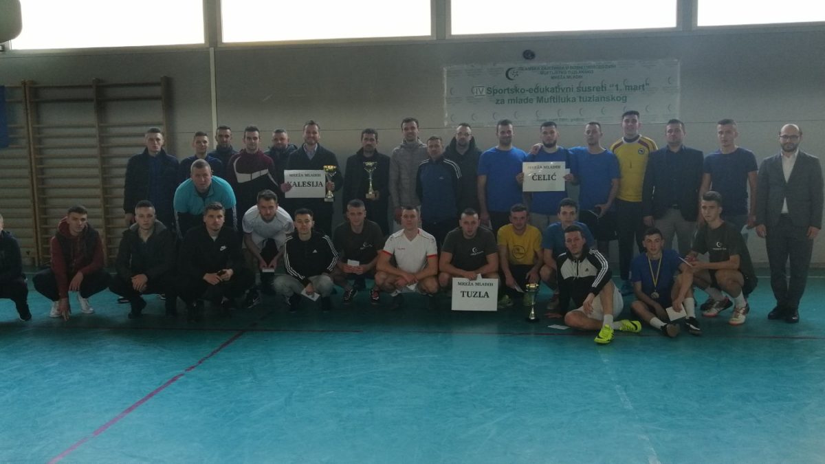 Četvrti sportsko-edukativni susreti „Prvi mart“ za mlade Muftiluka tuzlanskog