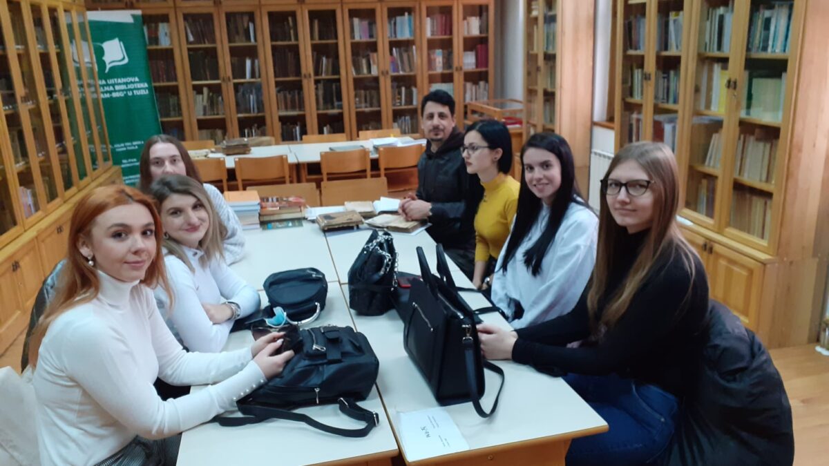 Čas za studente s Odsjeka za turski jezik i književnost u Biblioteci ”Behram-beg”