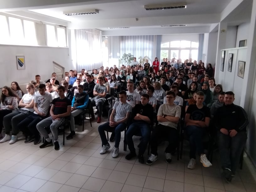 Predstavnici CROPS-a održali predavanje učenicima JUOŠ „Hasan Kikić“ Gračanica
