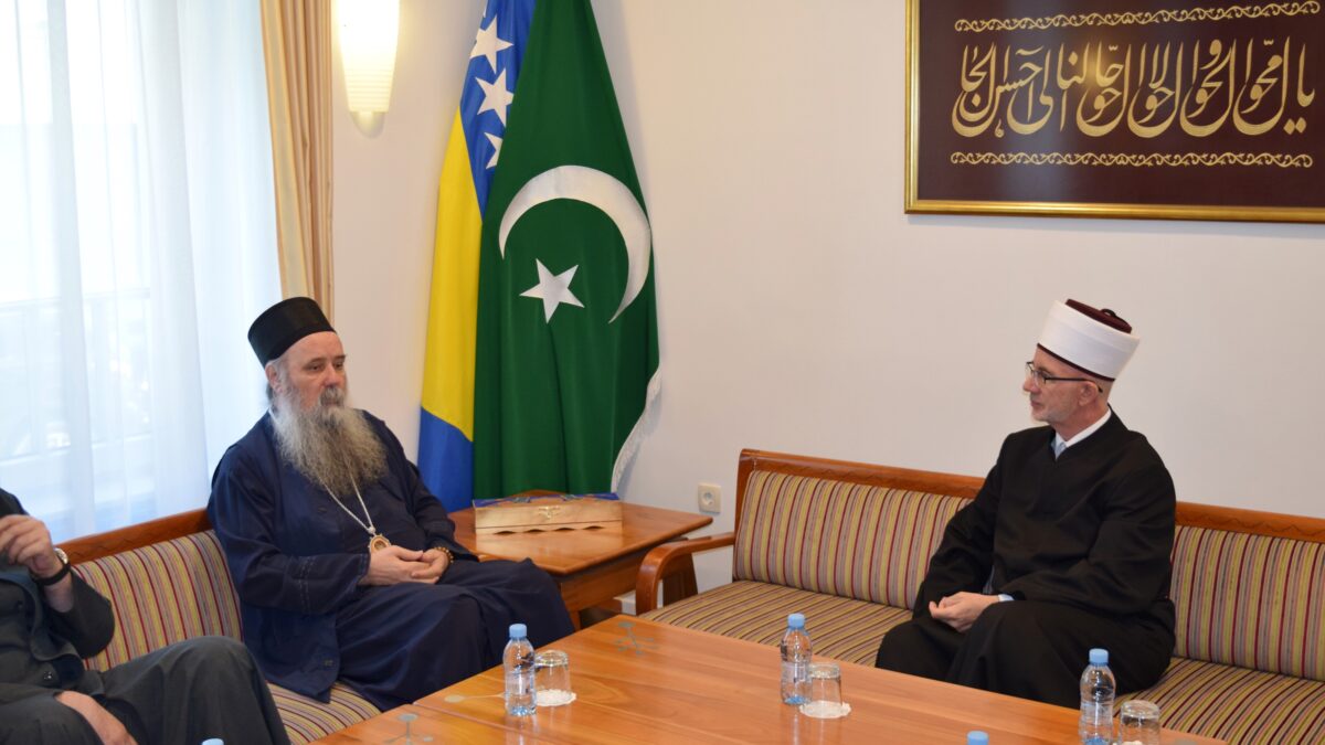 U Tuzli razgovarali muftija Fazlović i episkop Fotije