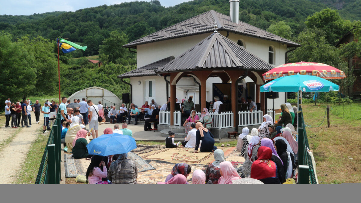 Otvoren mesdžid u mjestu Gostilj, Medžlis IZ Srebrenica