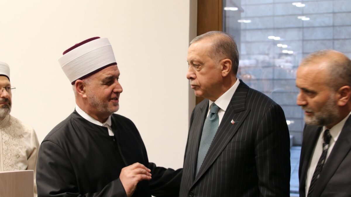 Reisu-l-ulemu Kavazovića posjetio turski predsjednik Erdogan