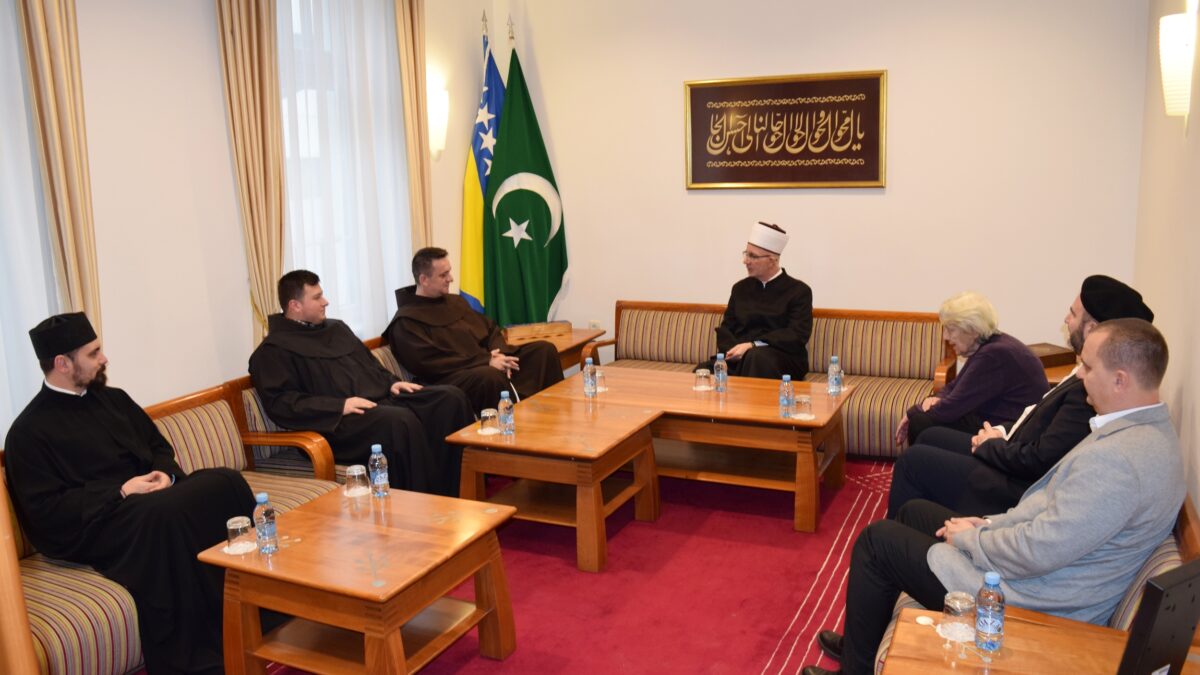 Muftija tuzlanski primio predstavnike tradicionalnih vjerskih zajednica