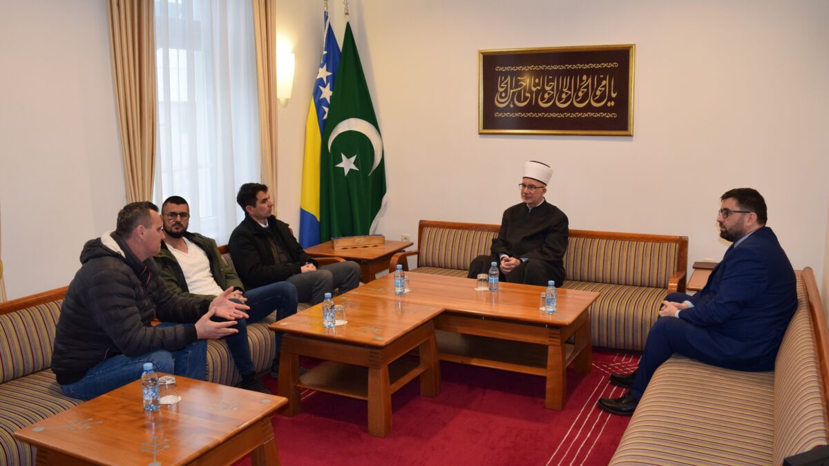 Muftija Fazlović primio roditelje učenika Edukativnog centra u Novoj Kasabi