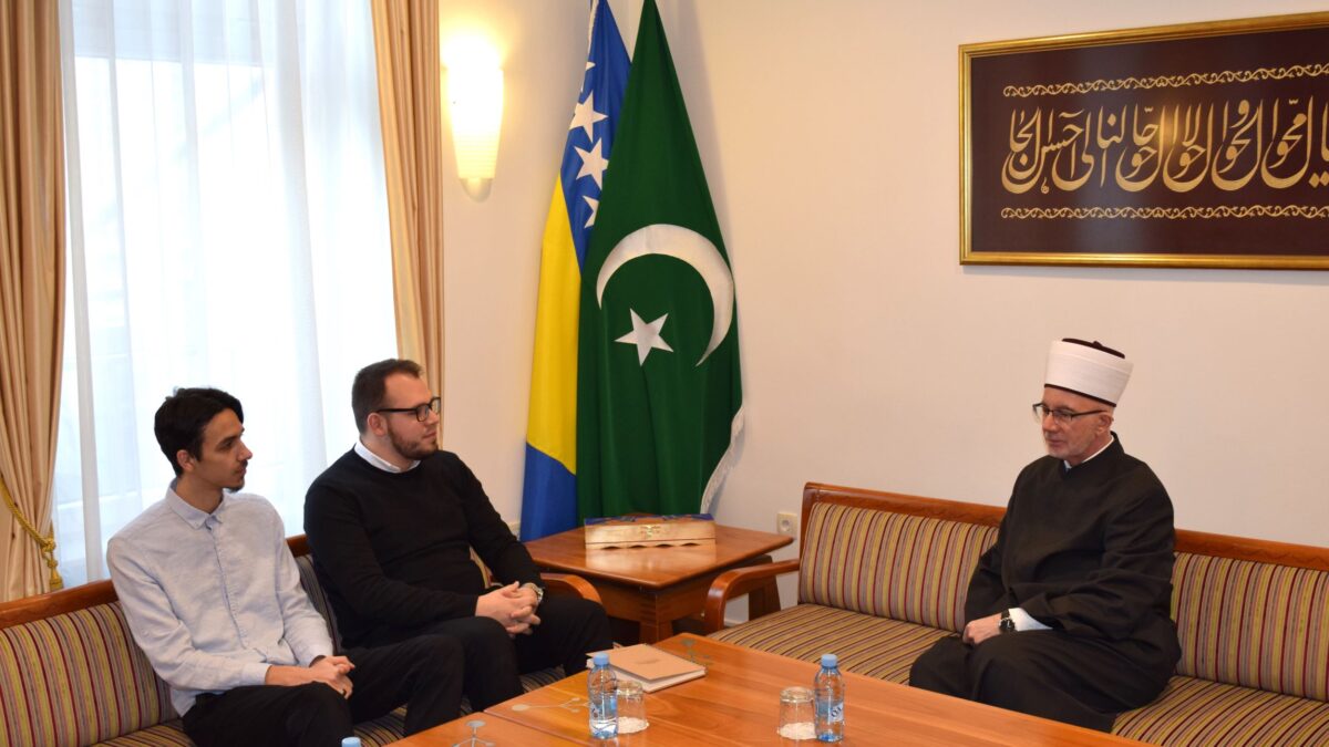 Muftija Fazlović primio predstavnike Udruženja studenata Fakulteta islamskih nauka Univerziteta u Sarajevu