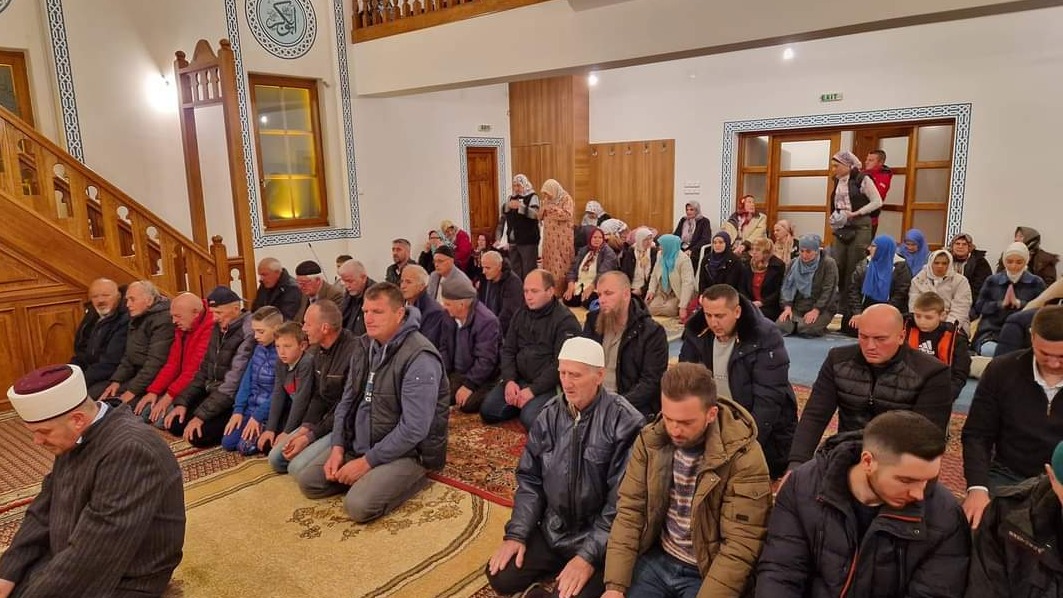 Bijeljina: Prva teravija u džamiji Ahmed-age Krpića