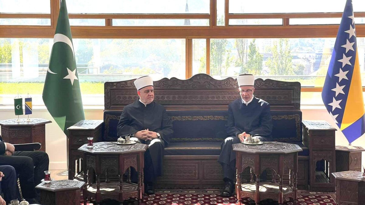 Reisul-ulema primio muftiju dr. Vahid-ef. Fazlovića sa saradnicima