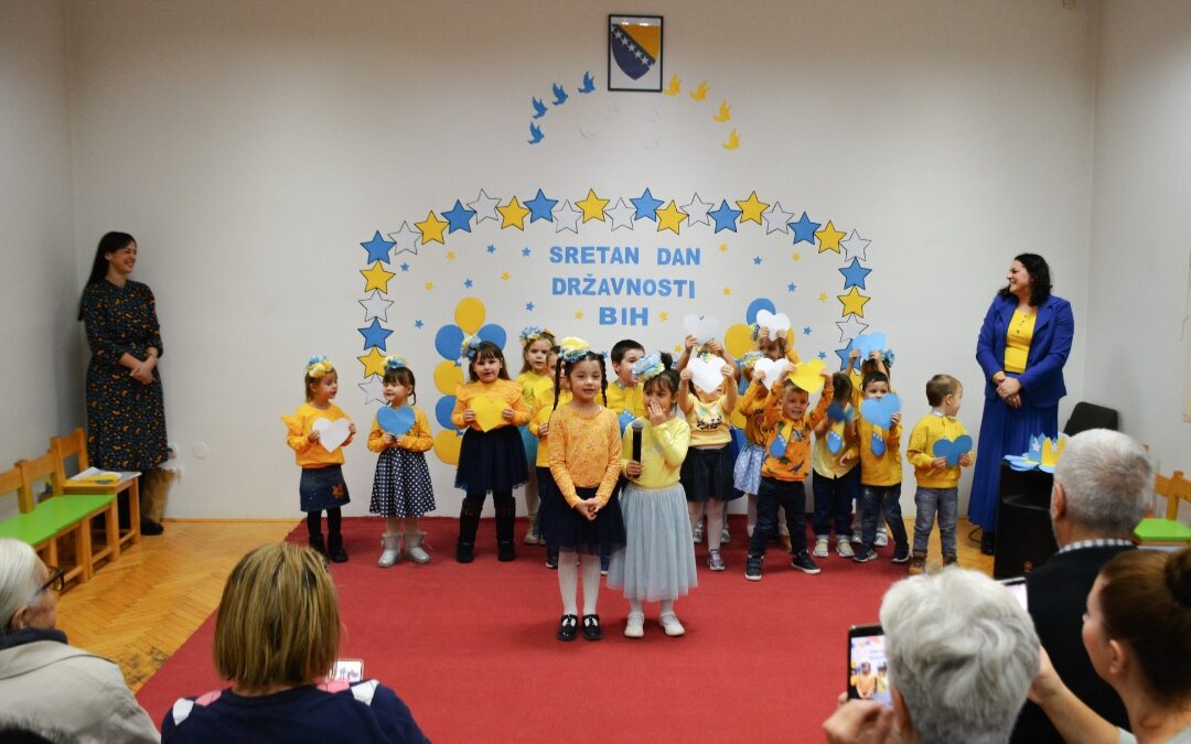 Bijeljina: Polaznici Mekteba za predškolski uzrast obilježili Dan državnosti Bosne i Hercegovine