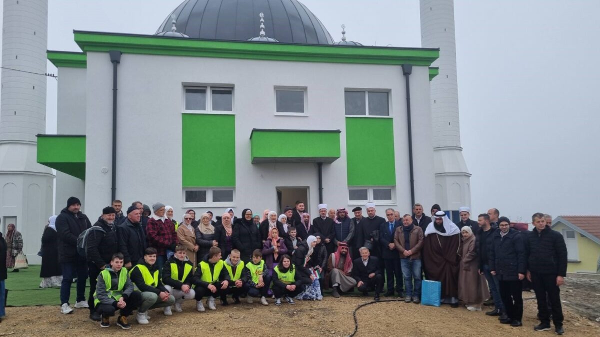 Čelić: Radno otvorena džamija u Donjim Humcima