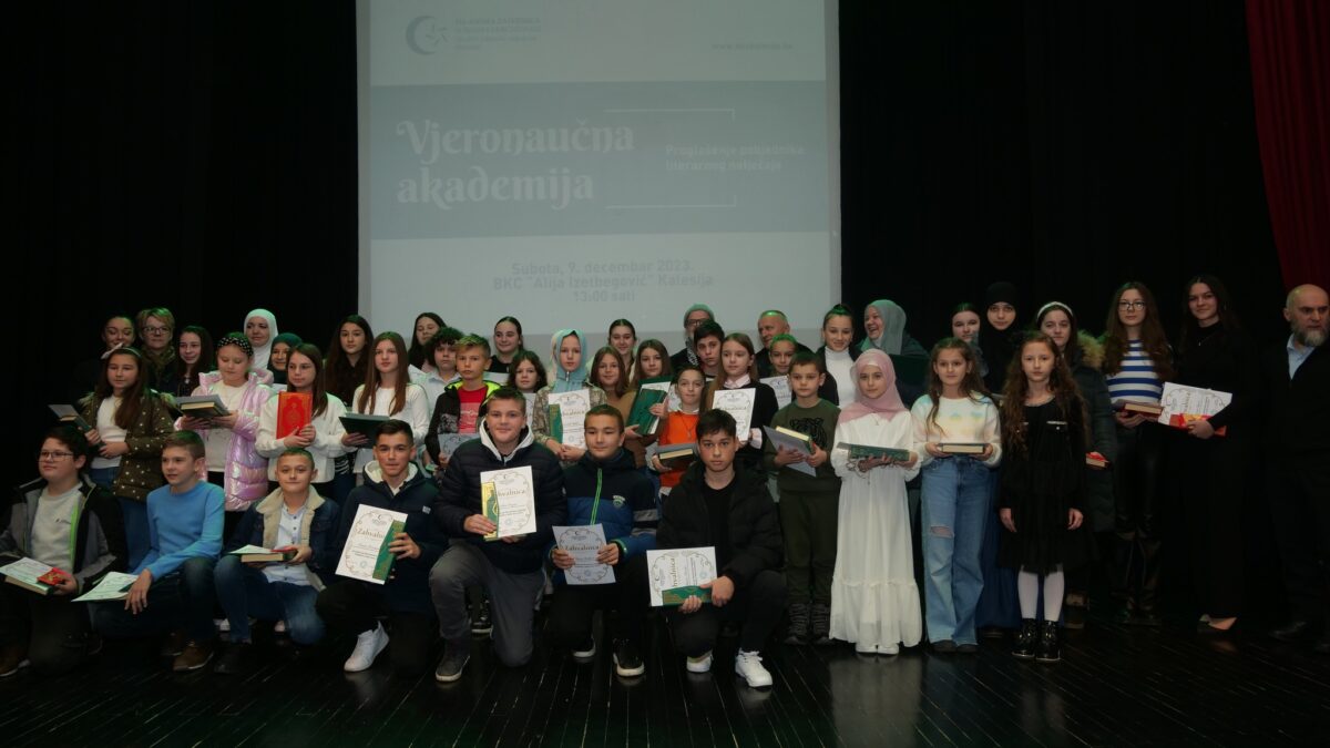 Kalesija: Održana Vjeronaučna akademija i dodijeljene nagrade pobjednicima literarnog konkursa