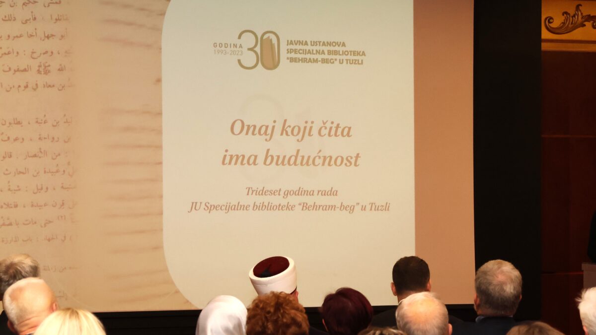 Obilježena trideseta godišnjica Biblioteke Behram-beg: Mjesto gdje se čuva memorija našeg naroda
