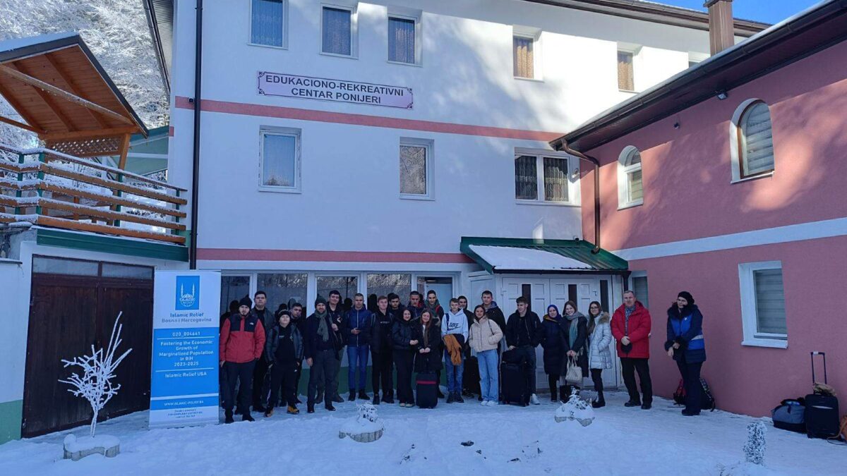 Djeca iz Bratunca, Srebrenice i Kaknja na zimskoj ekskurziji u Edukaciono-rekreativnom centru MIZ Kakanj