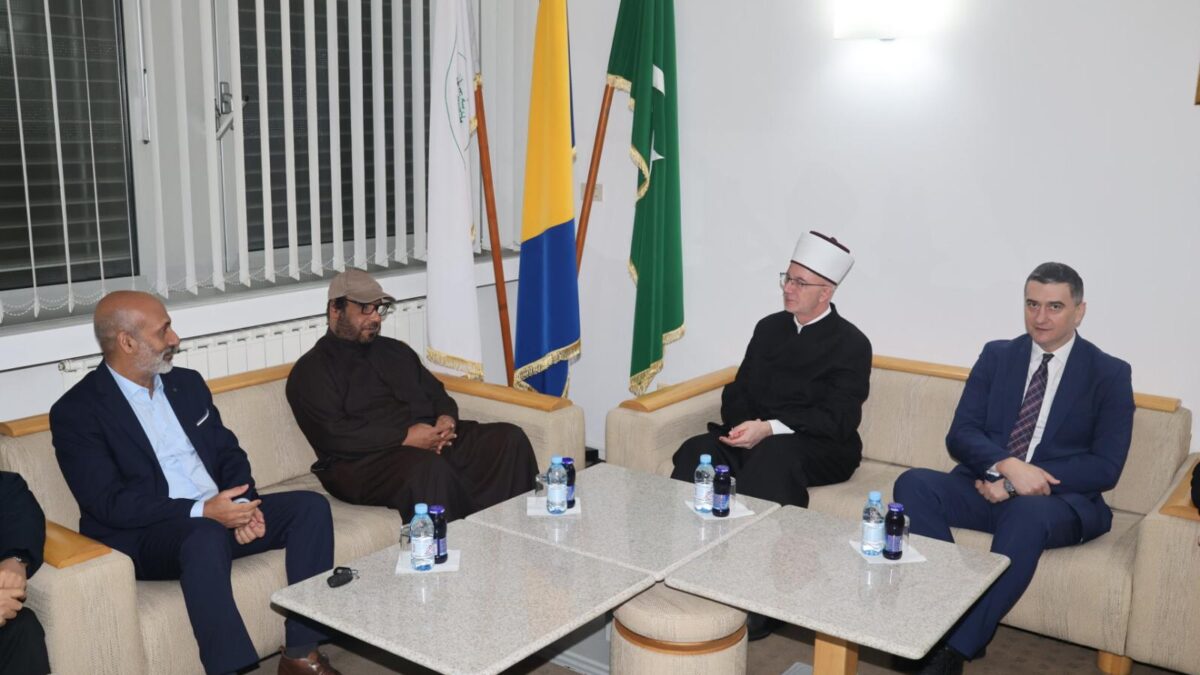 Muftija Fazlović primio predstavnike organizacije Rahma el-Alemijje iz Kuvajta