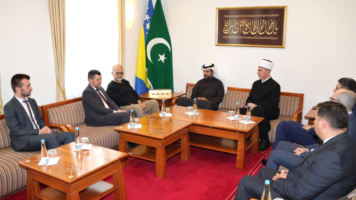 Muftija Fazlović primio delegaciju Generalnog sekretarijata za vakufe Države Kuvajt