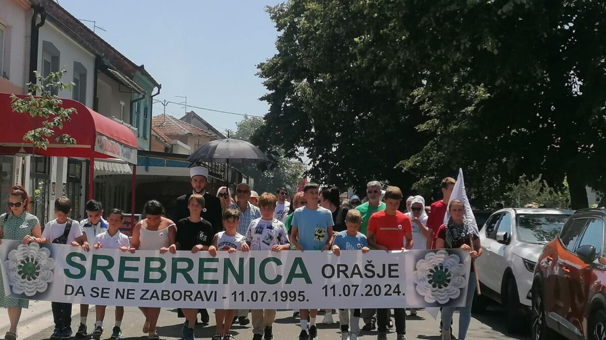 U Orašju obilježena 29. godišnjica genocida nad Bošnjacima u Srebrenici