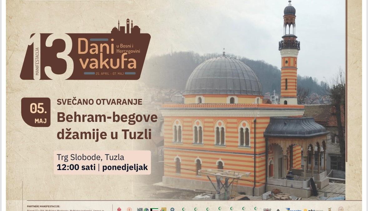 Večer Kur'ana uoči svečanog otvorenja Behram-begove (Šarene) džamije