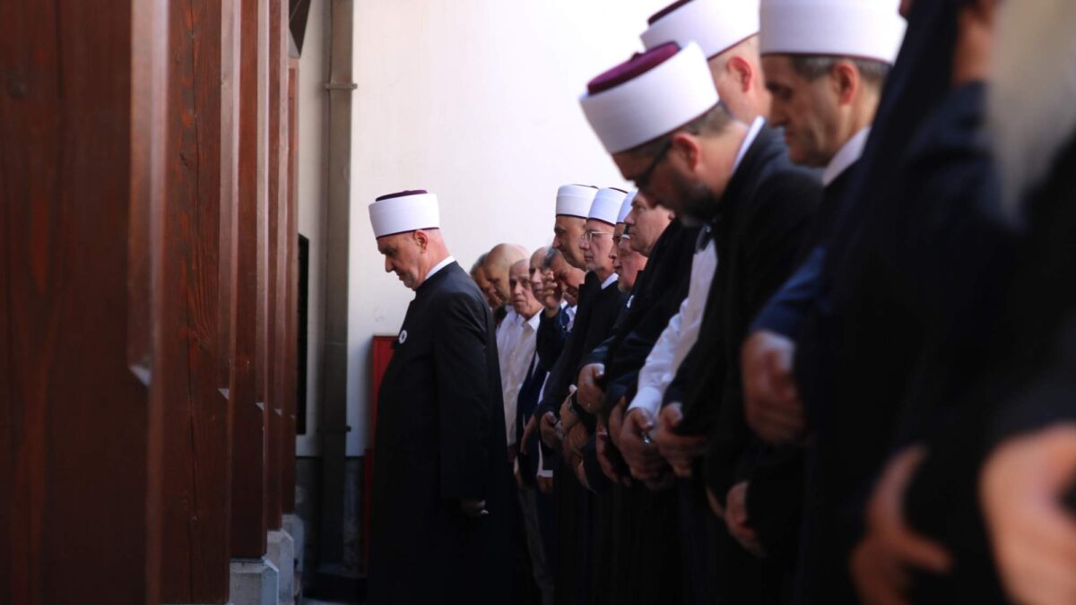Klanjana dženaza šejhu Halilu Brzini