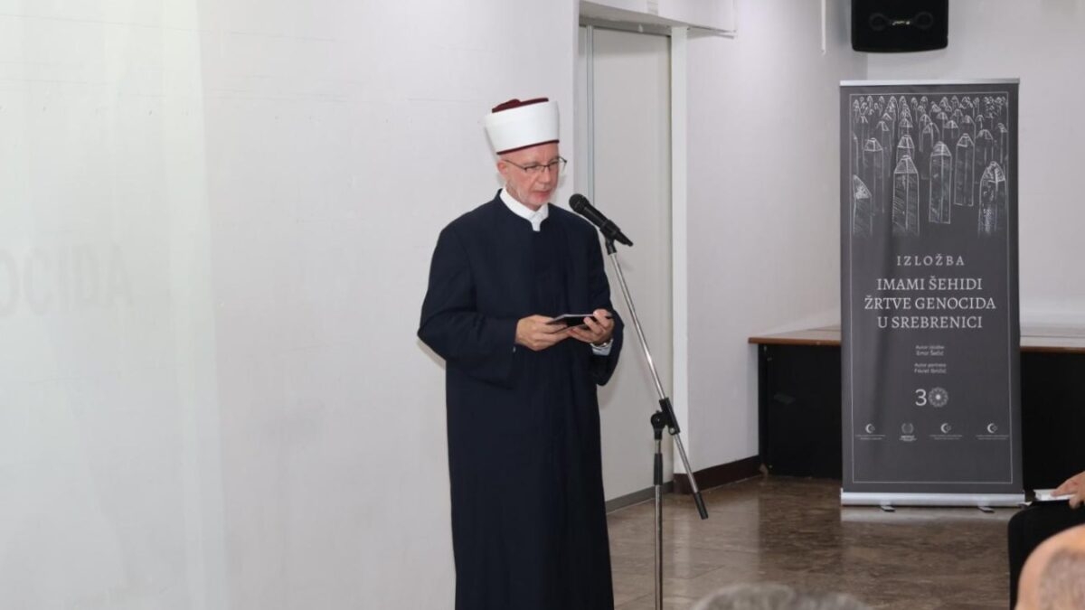 Muftija Fazlović na otvaranju izložbe o imamima šehidima genocida: Šehidi su najsvjetliji zalog naše vjere i domovine