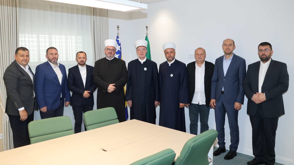 Muftija Fazlović primio ranijeg i sadašnjeg predsjednika Udruženja ilmijje