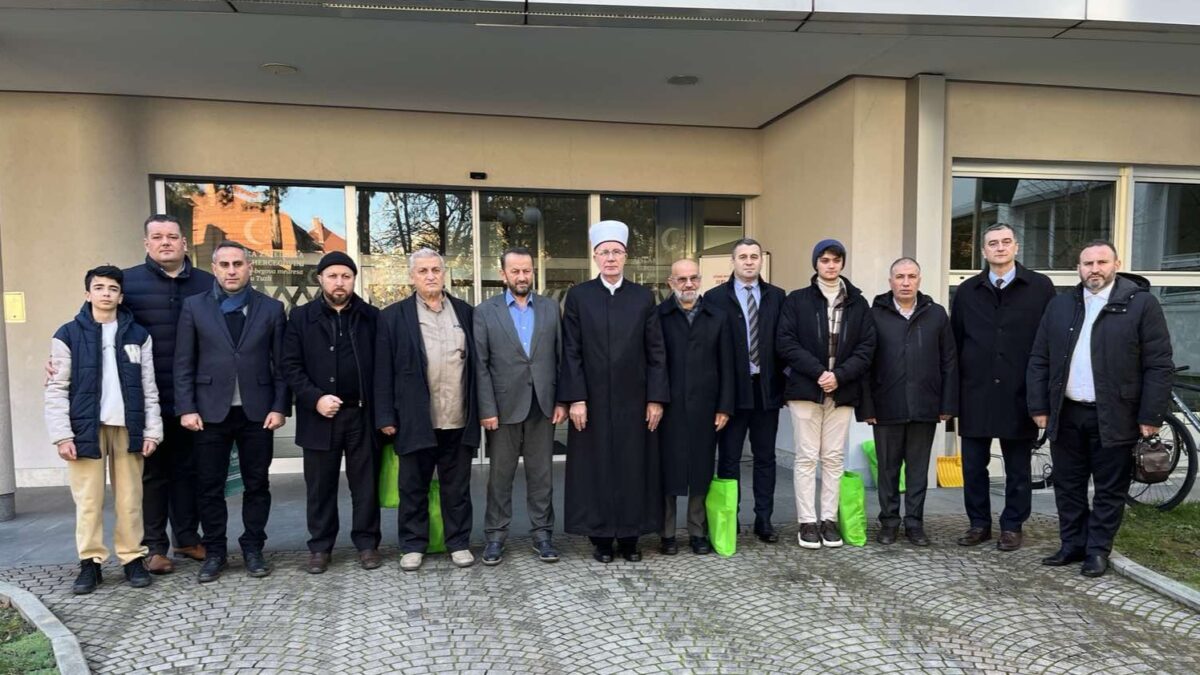 Prijem muftije Fazlovića za delegaciju iz Turske