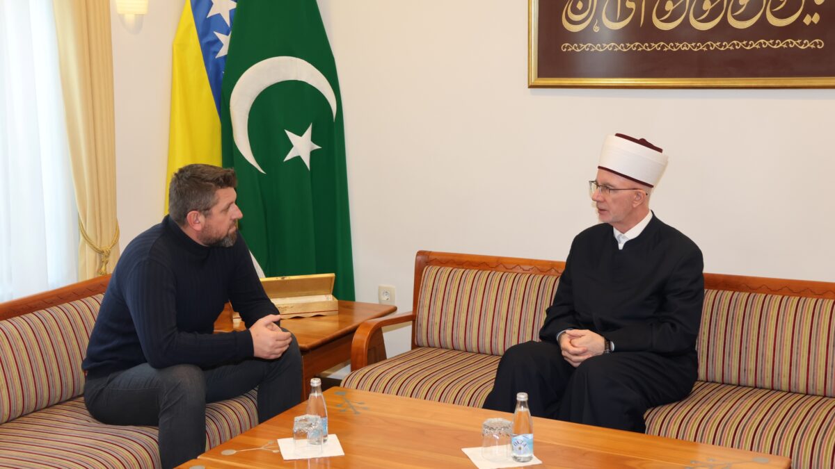 Muftiju Fazlovića posjetio potpredsjednik Duraković